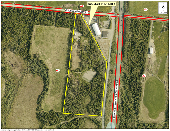 Aerial image of 139 Cochrane Pond Road