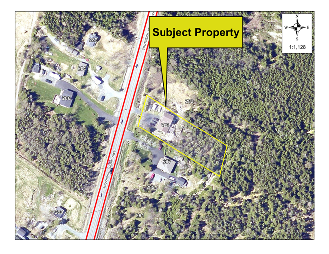 Aerial image of 285 Southern Shore Highway
