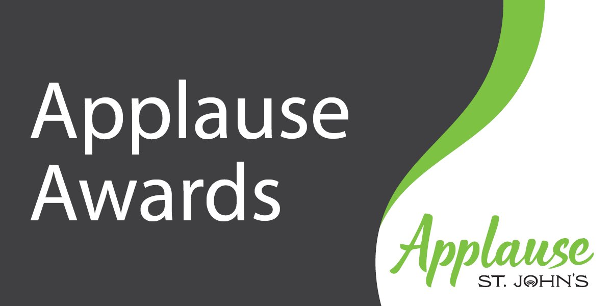 text saying "applause awards" 