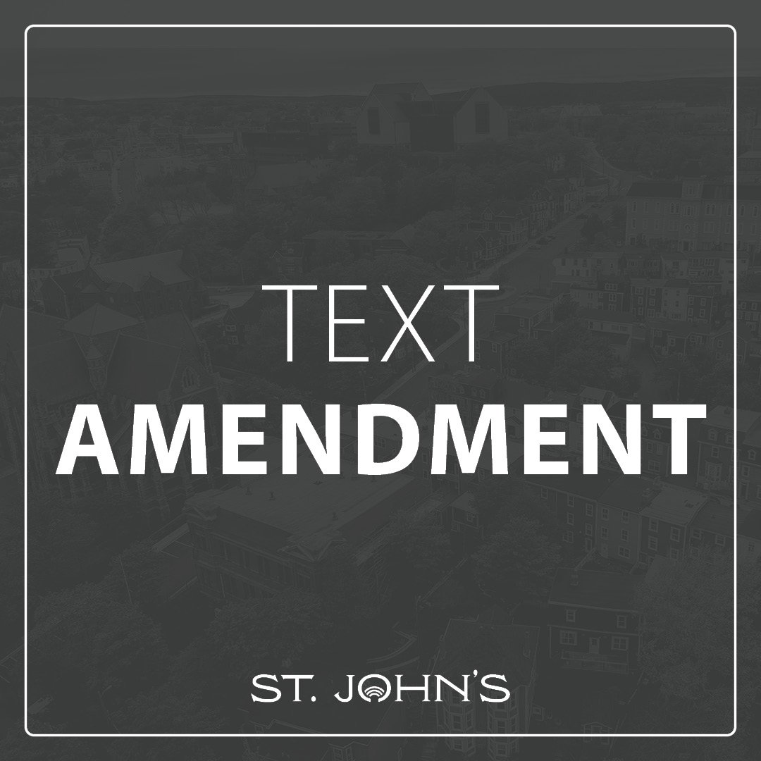 dark grey background with "text amendment" in white text