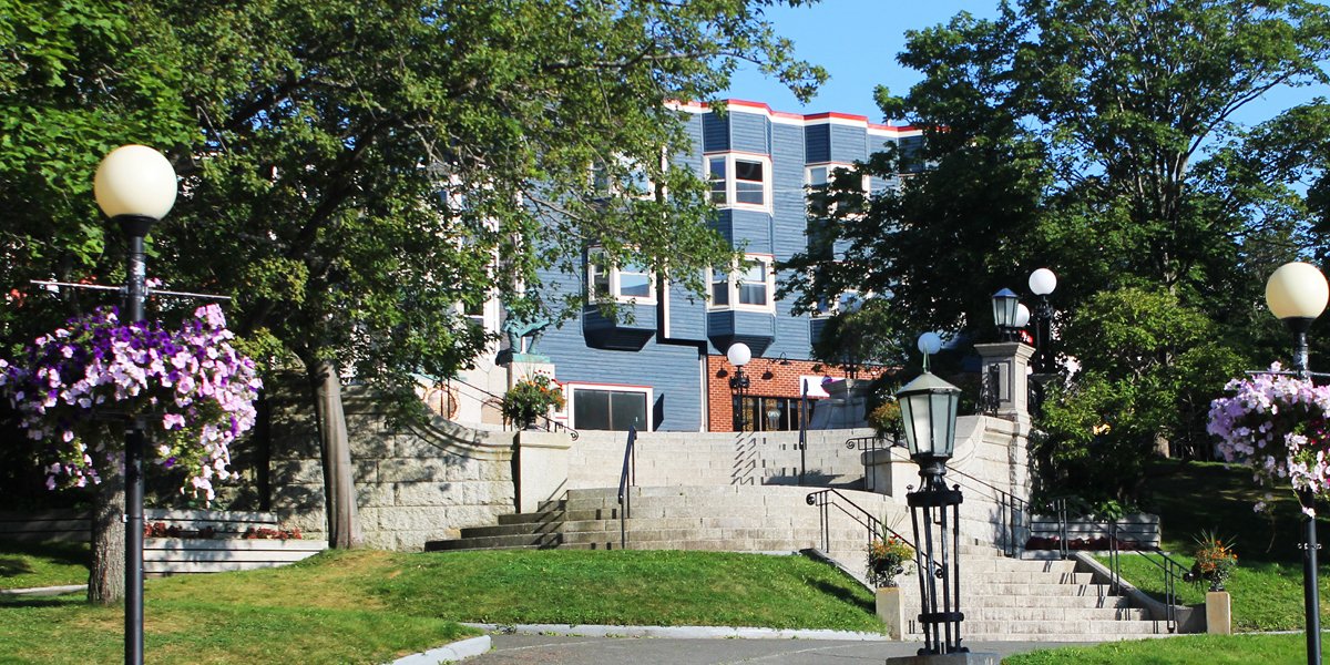 Image of the National War Memorial located in downtown St. John's