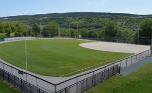 Outdoor sports field