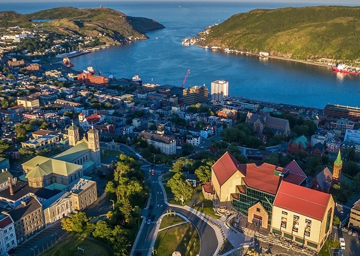 View of St. John's