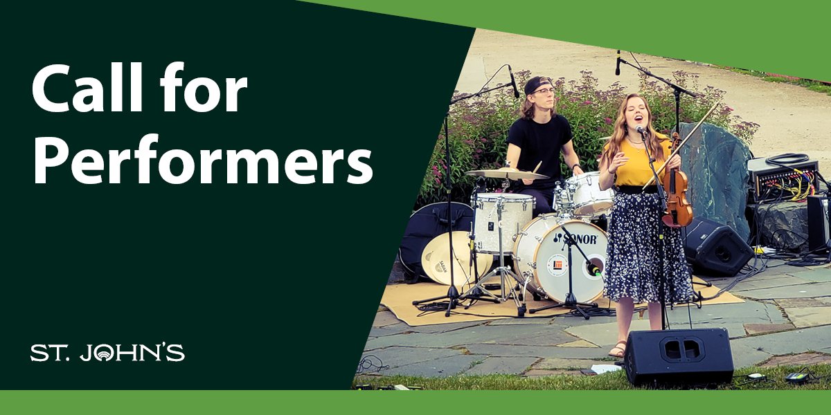 An image of a band playing at Habourside Park with the text