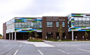 Picture of the new MEWS building