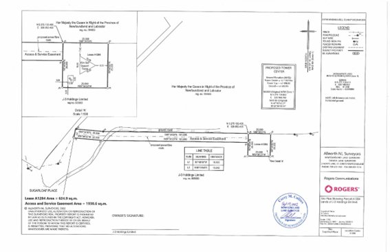 Site plan map of 42 Sugarloaf Place