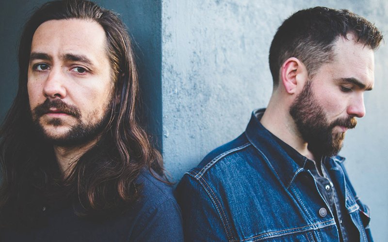 Photo of the two musicians Rube and Rake 