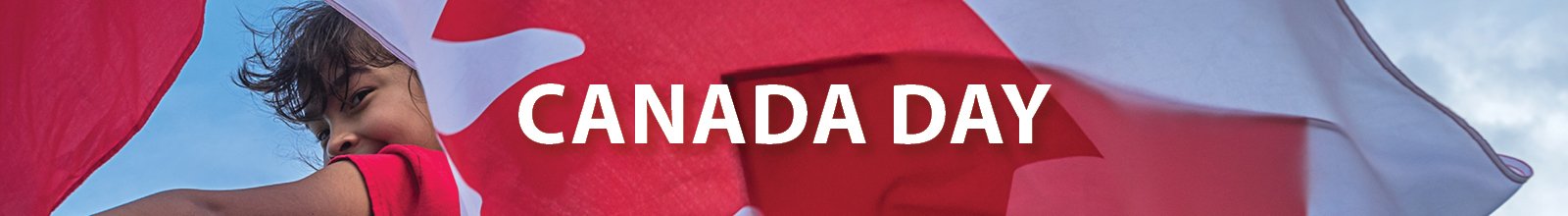 canada day festivities banner artwork