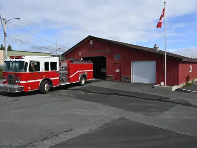 outside of Goulds Volunteer fire station
