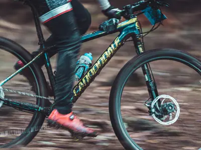 person biking 