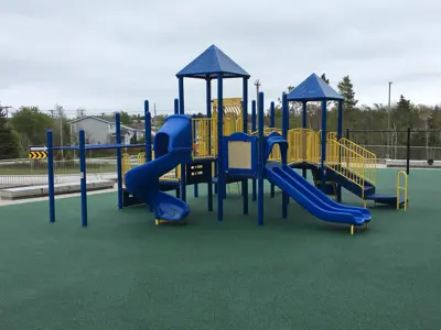 play structure at Paul Reynolds Community Centre