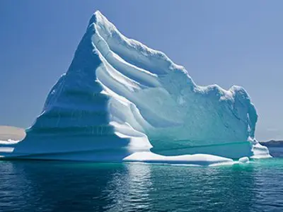 an iceberg 