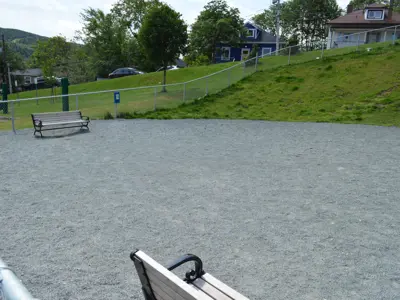 dog park at Victoria Park