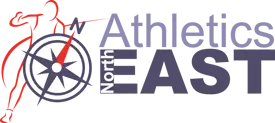 Logo with Purple text that reads "Northeast Athletics" 