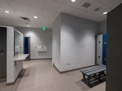 change room at H.G.R. Mews Community Centre