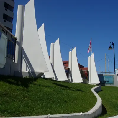 sculpture at Ilhavo Park
