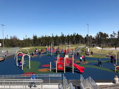 the playground at Kenmount Terrace Community Centre