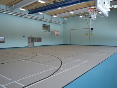 gymnasium at Paul Reynolds Community Centre