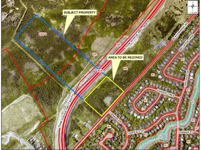 property outlined on a map 