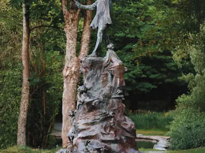Peter Pan Statue at Bowring Park