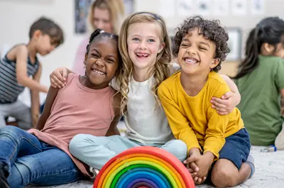 kids smiling 