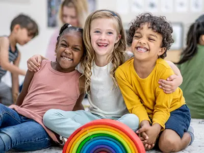 kids smiling 