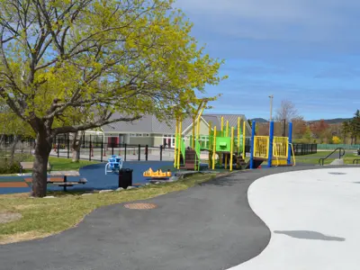 playground at Bannerman Park